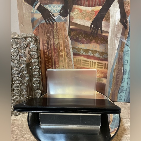 Bvlgari Wallet Purse Black Long Wallet - Picture 5 of 5